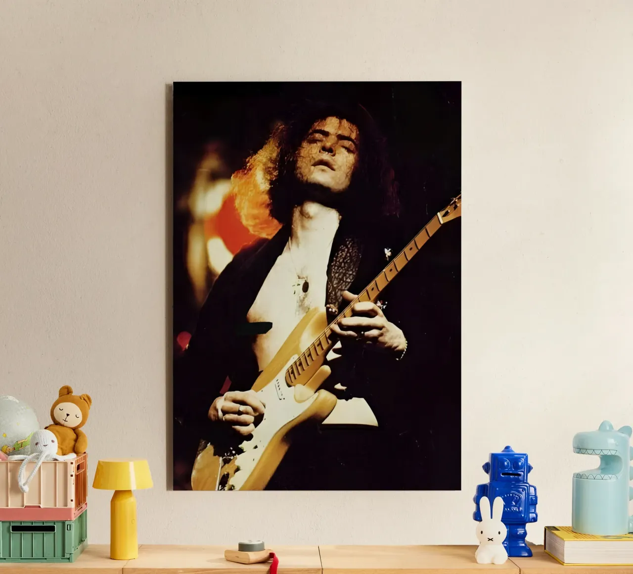 Ritchie Blackmore alluminio dibond da The Poster Hub