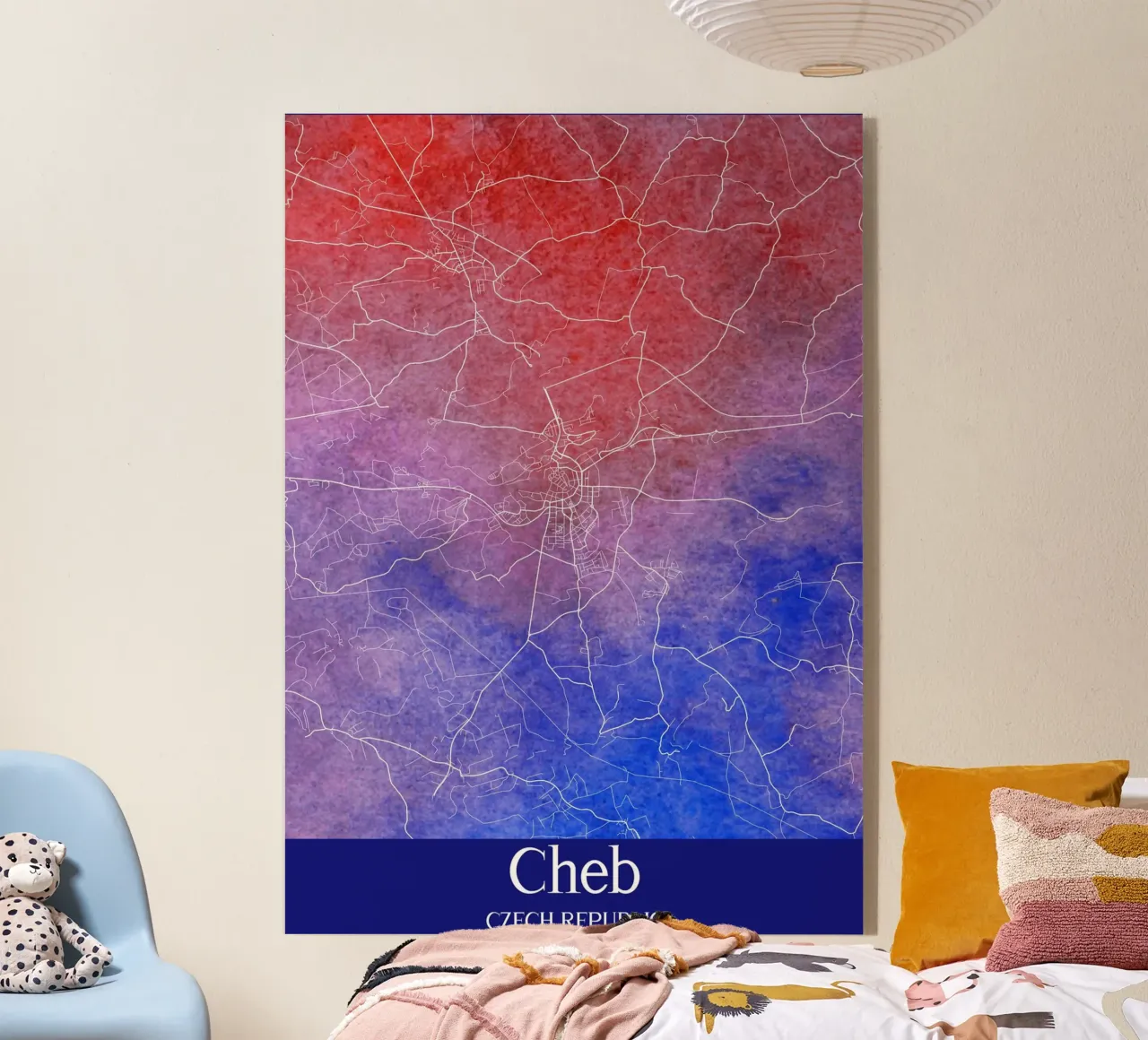 Cheb CZECH REPUBLIC plexiglass da WorldPrint