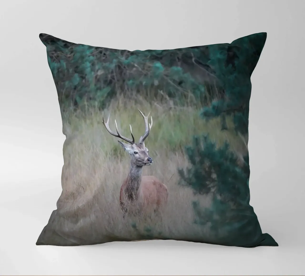 Cervo rosso cuscino da Tom's Wildlife