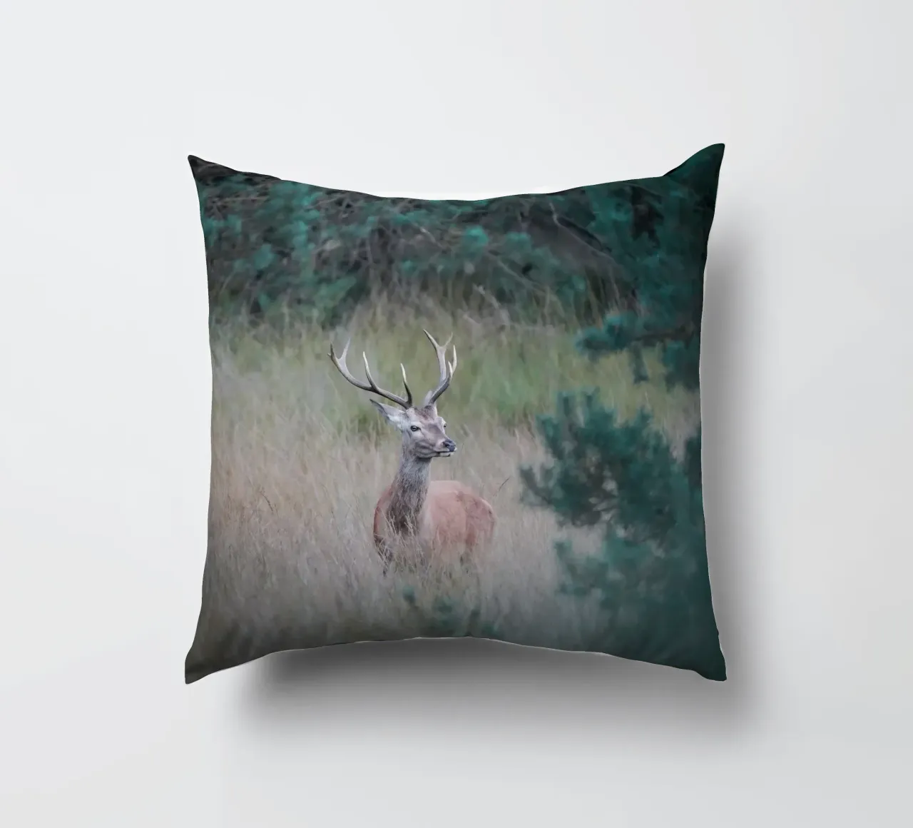Cervo rosso cuscino da Tom's Wildlife