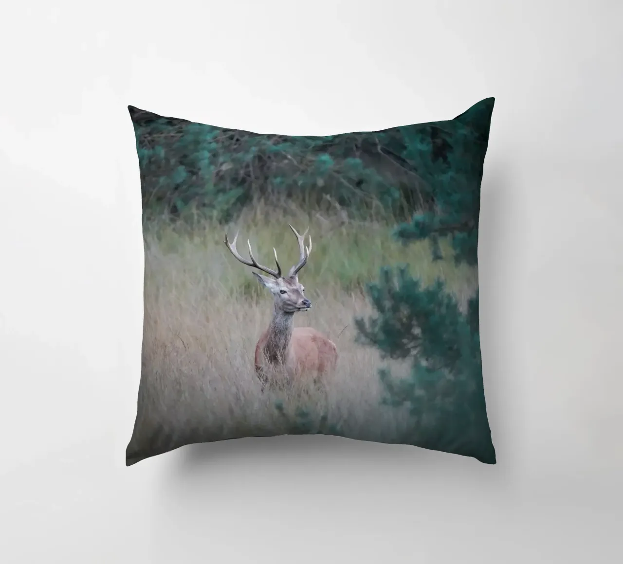 Cervo rosso cuscino da Tom's Wildlife