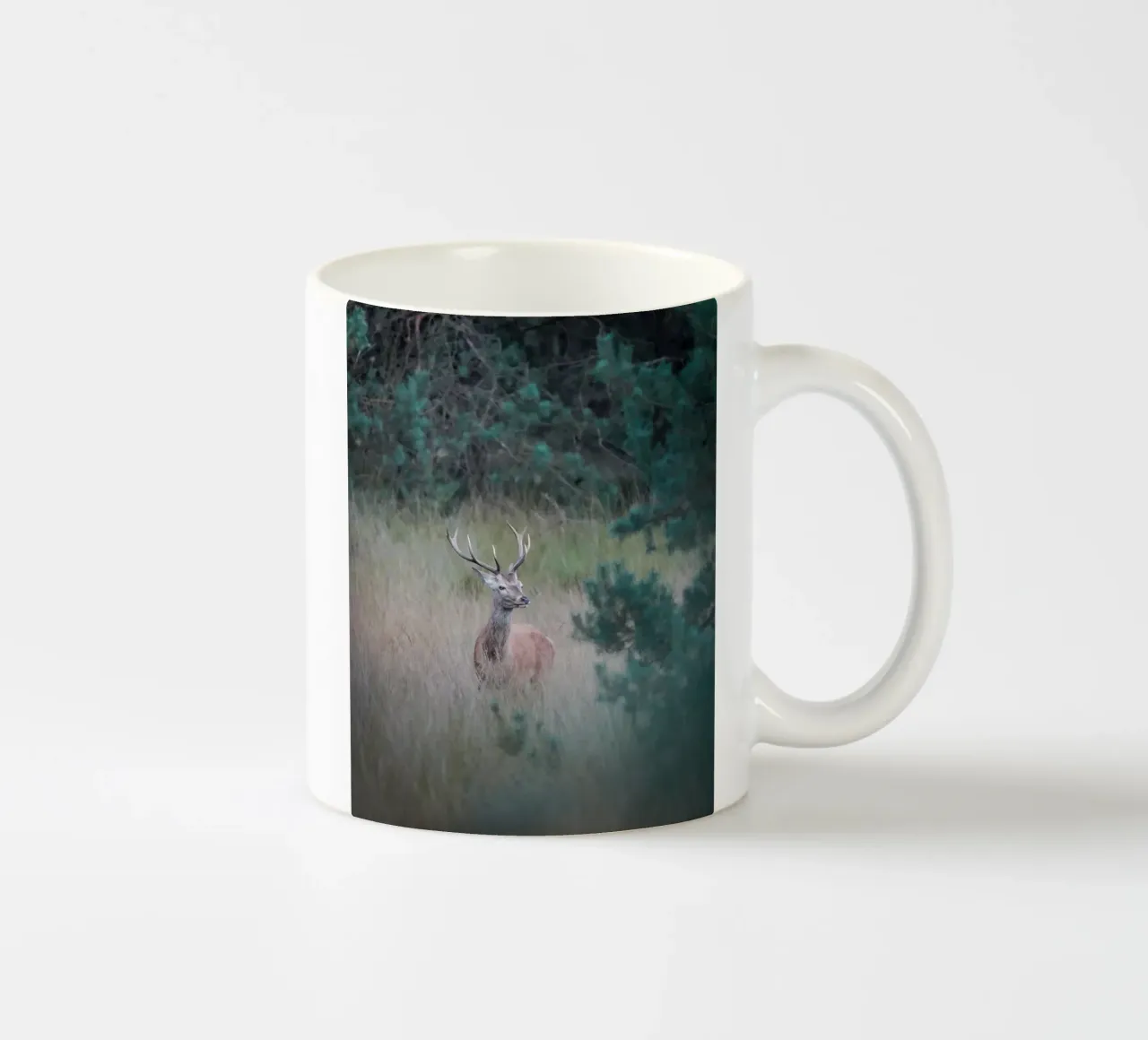 Cervo rosso tazza in ceramica da Tom's Wildlife