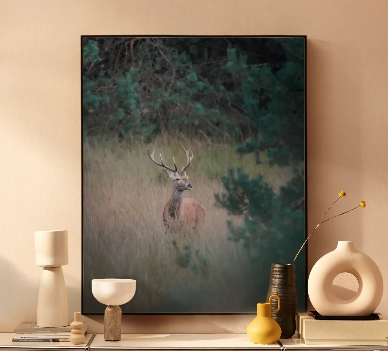 Cervo rosso plexiglass da Tom's Wildlife