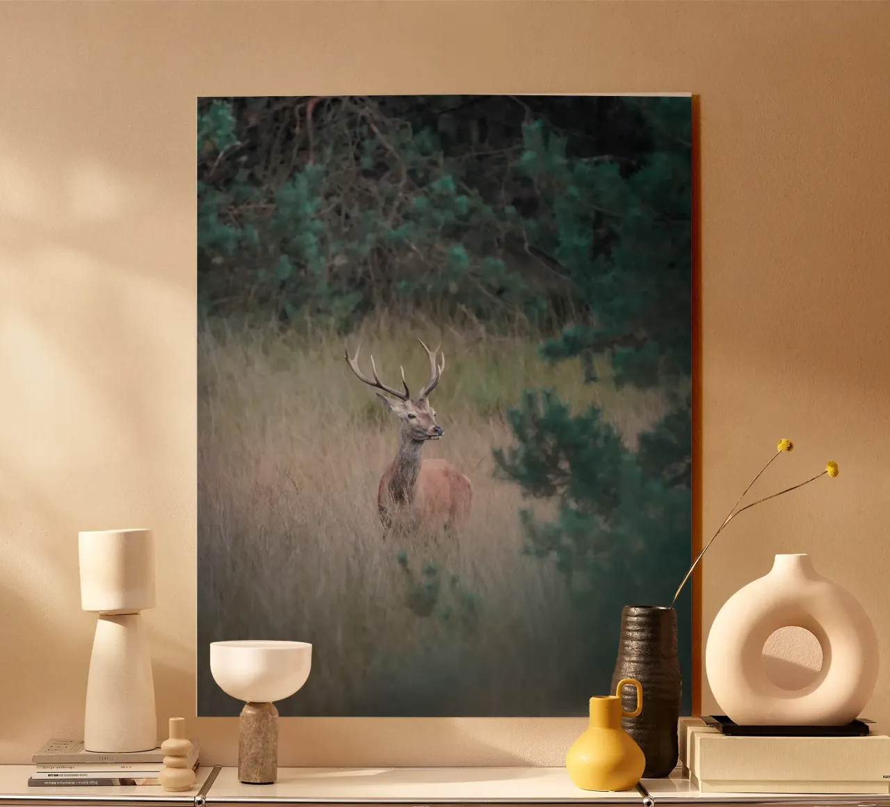 Cervo rosso plexiglass da Tom's Wildlife