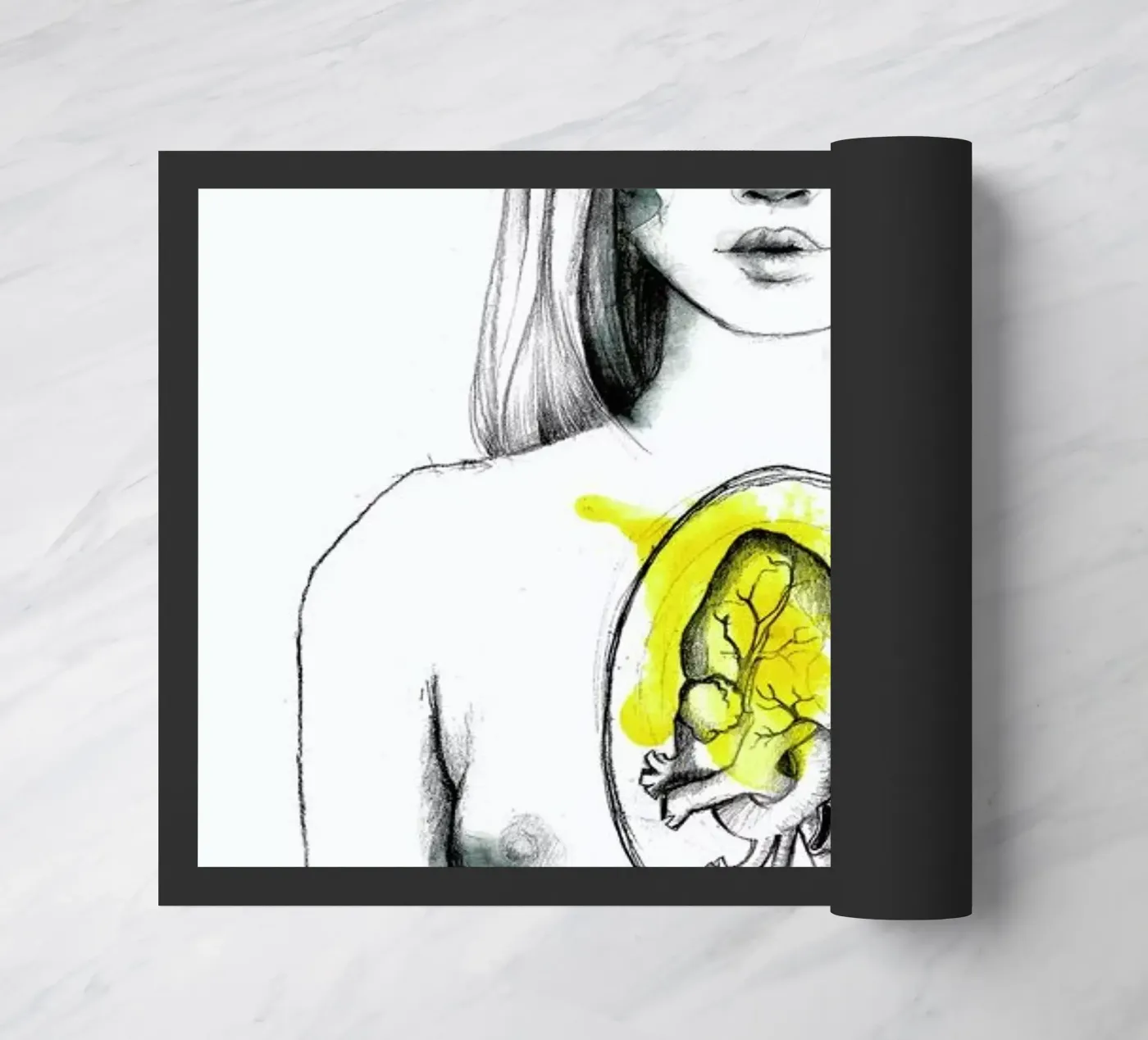 Inverse deurmat van Ina Stanimirova