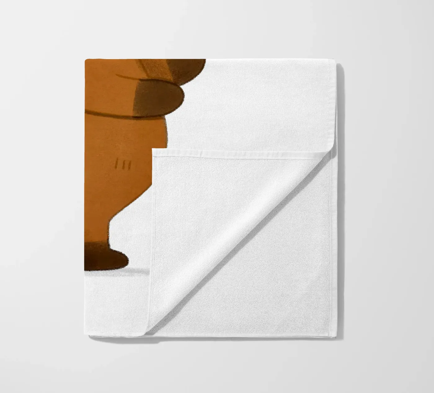 Capybara and Butterfly serviette de plage de julianamotzko