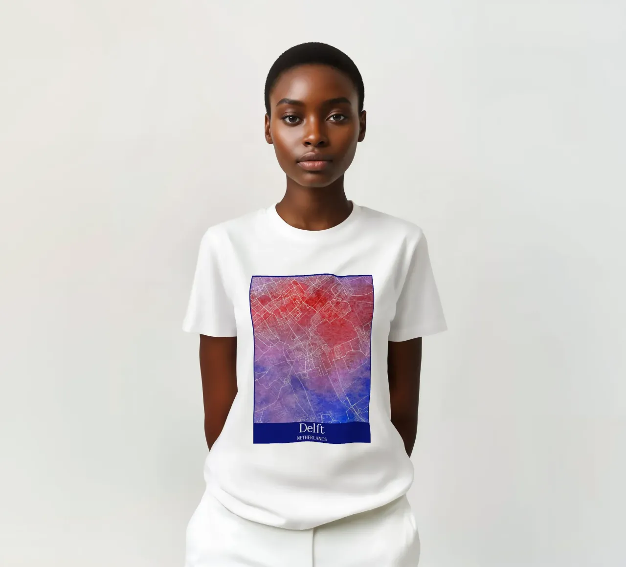 Delft NETHERLANDS t-shirt da WorldPrint