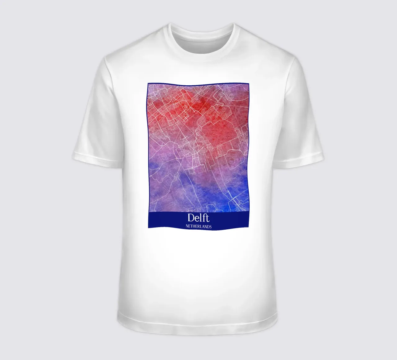 Delft NETHERLANDS t-shirt da WorldPrint