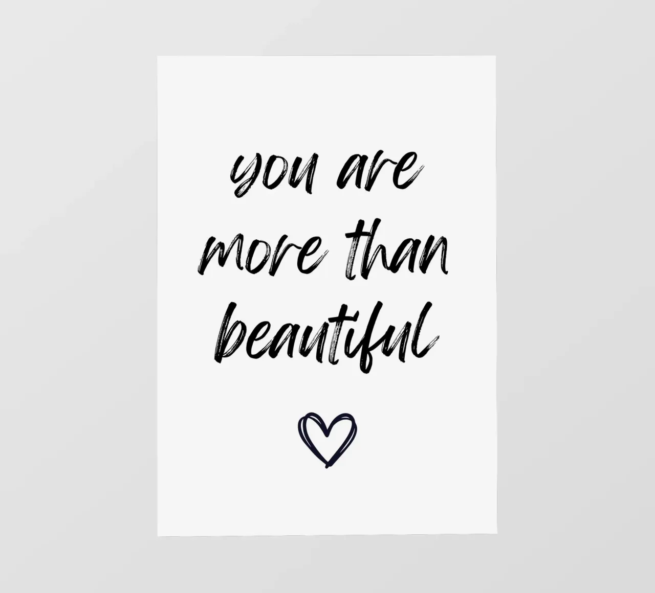 You are more than beautiful pellicola backlit da PinkCandyWalls
