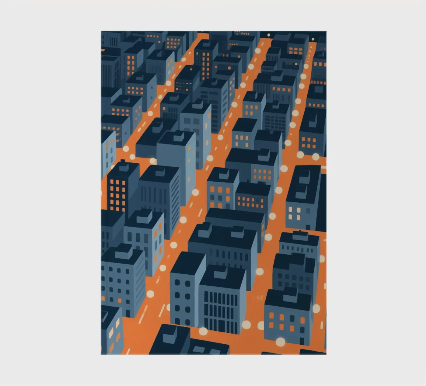 Città degli edifici quaderno da knowledge