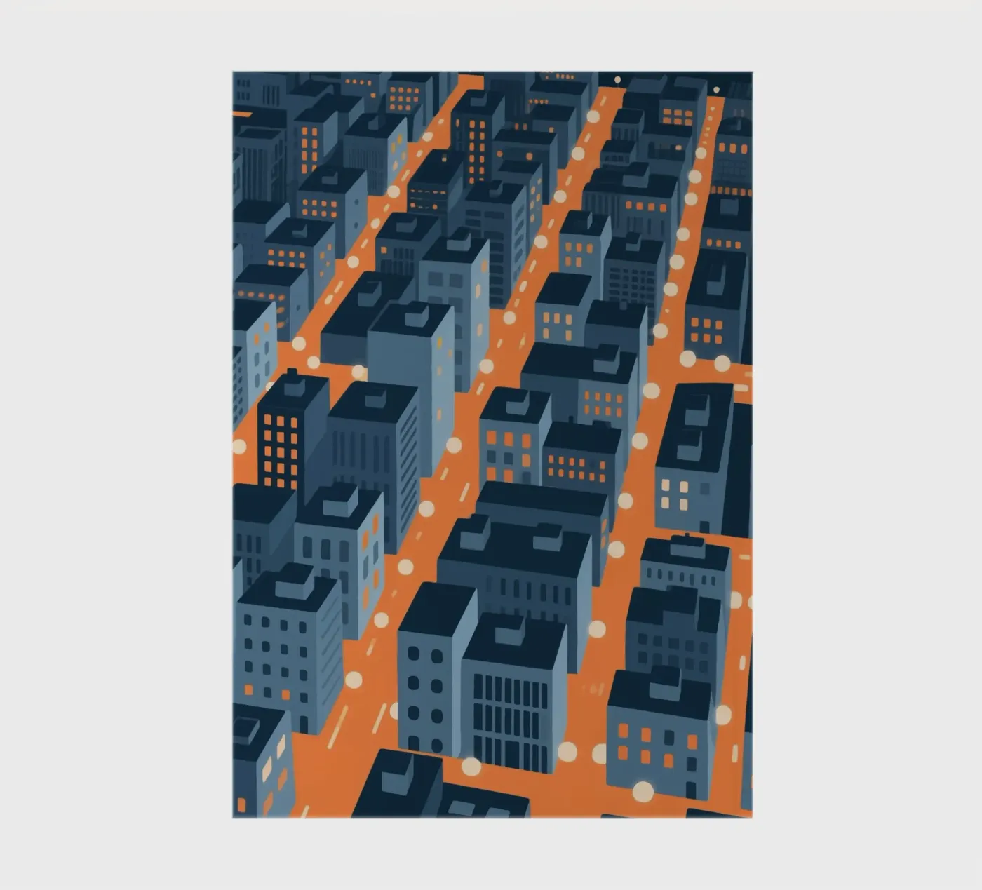 Città degli edifici quaderno da knowledge