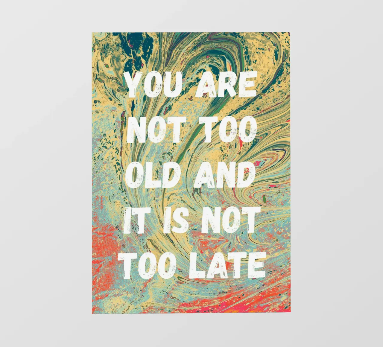 You are not too old pellicola backlit da PinkCandyWalls