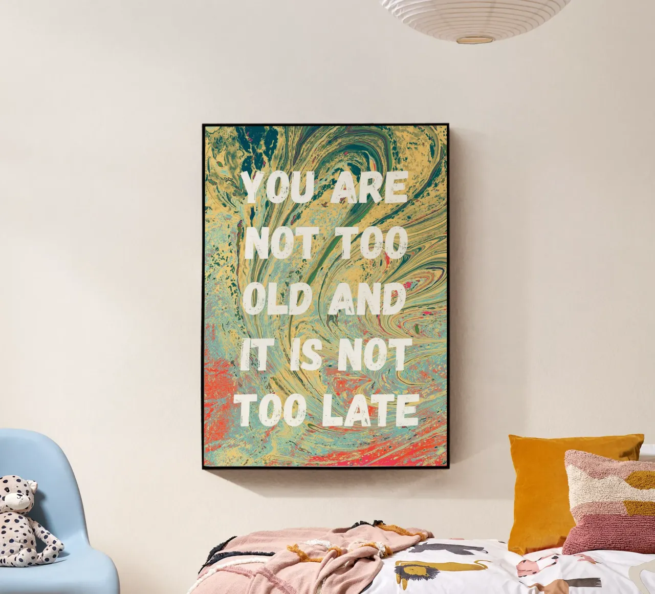 You are not too old plexiglass da PinkCandyWalls
