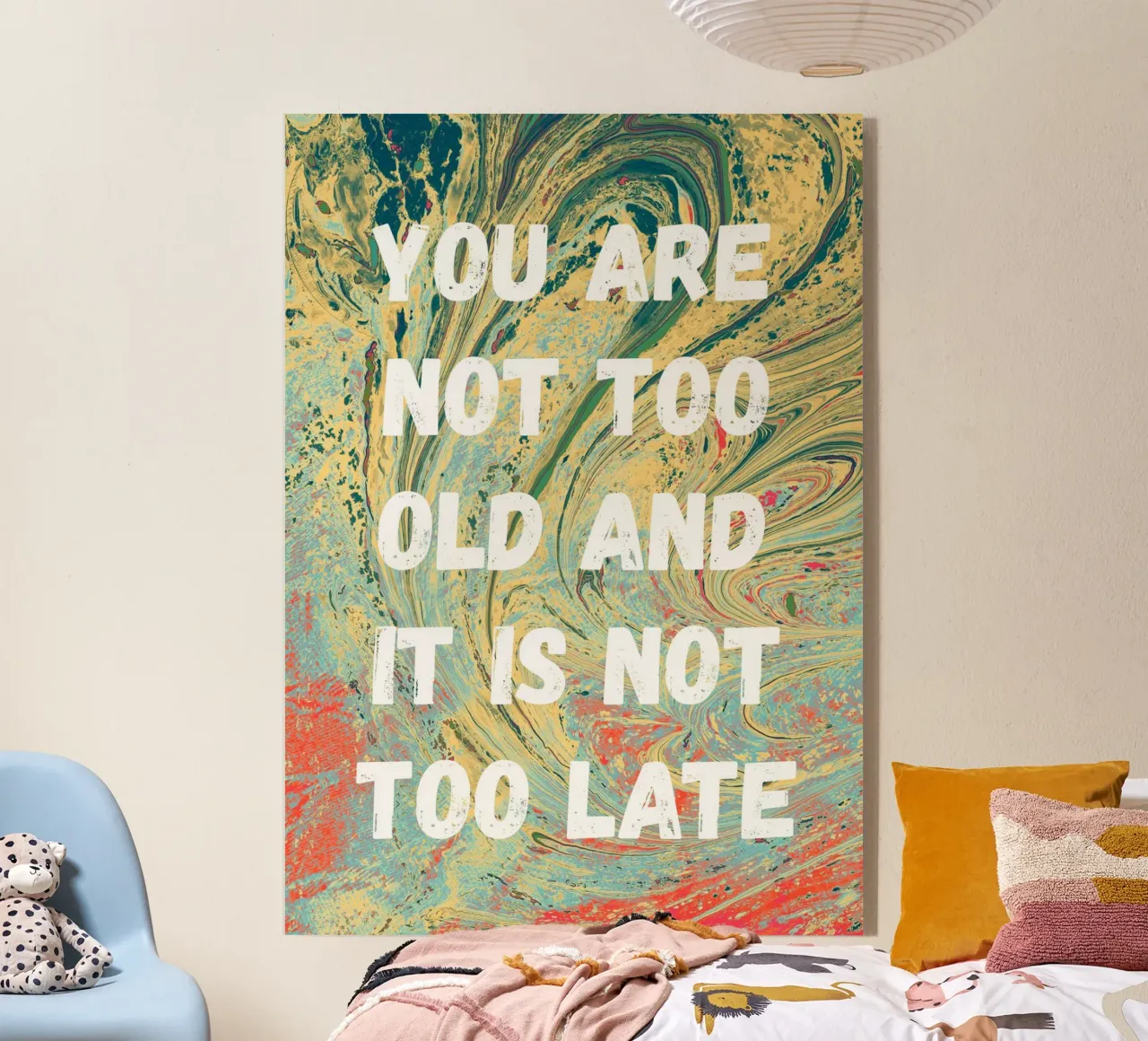 You are not too old plexiglass da PinkCandyWalls