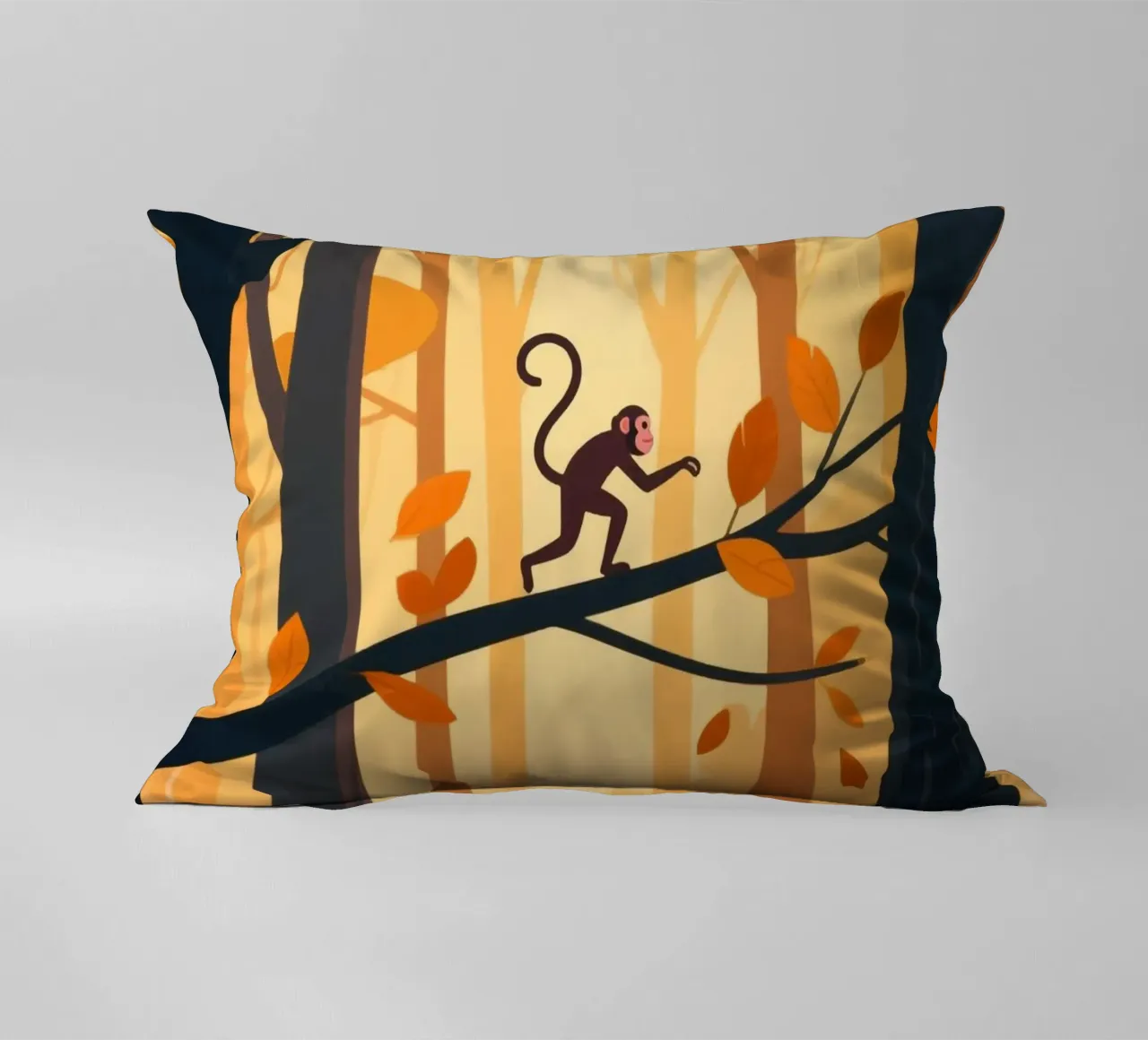 Foresta di scimmie cuscino da knowledge