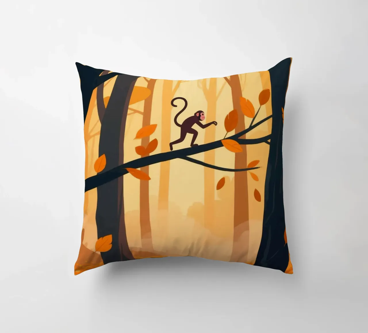 Foresta di scimmie cuscino da knowledge