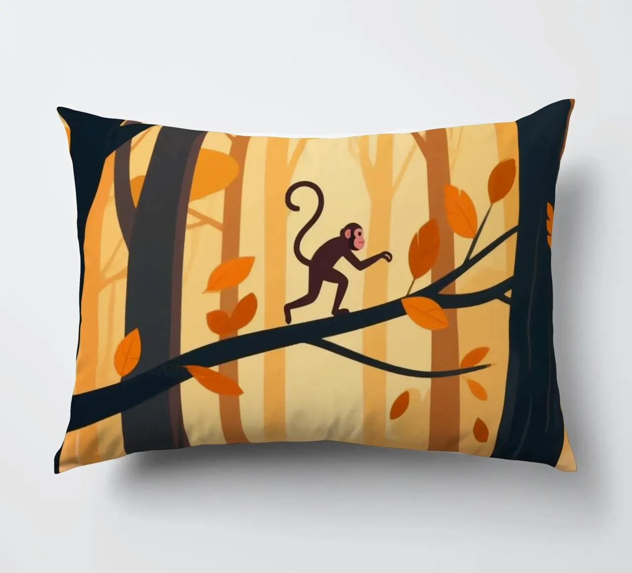 Foresta di scimmie cuscino da knowledge