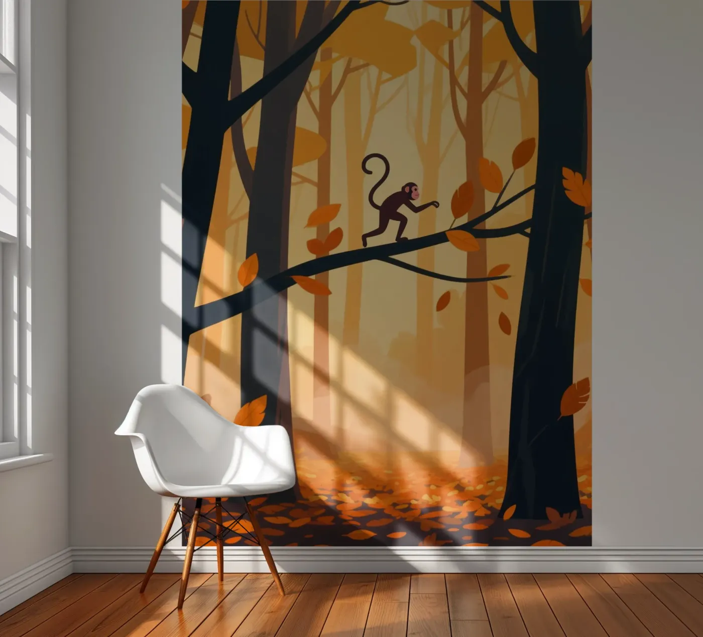 Monkey Forest papier peint photo de knowledge