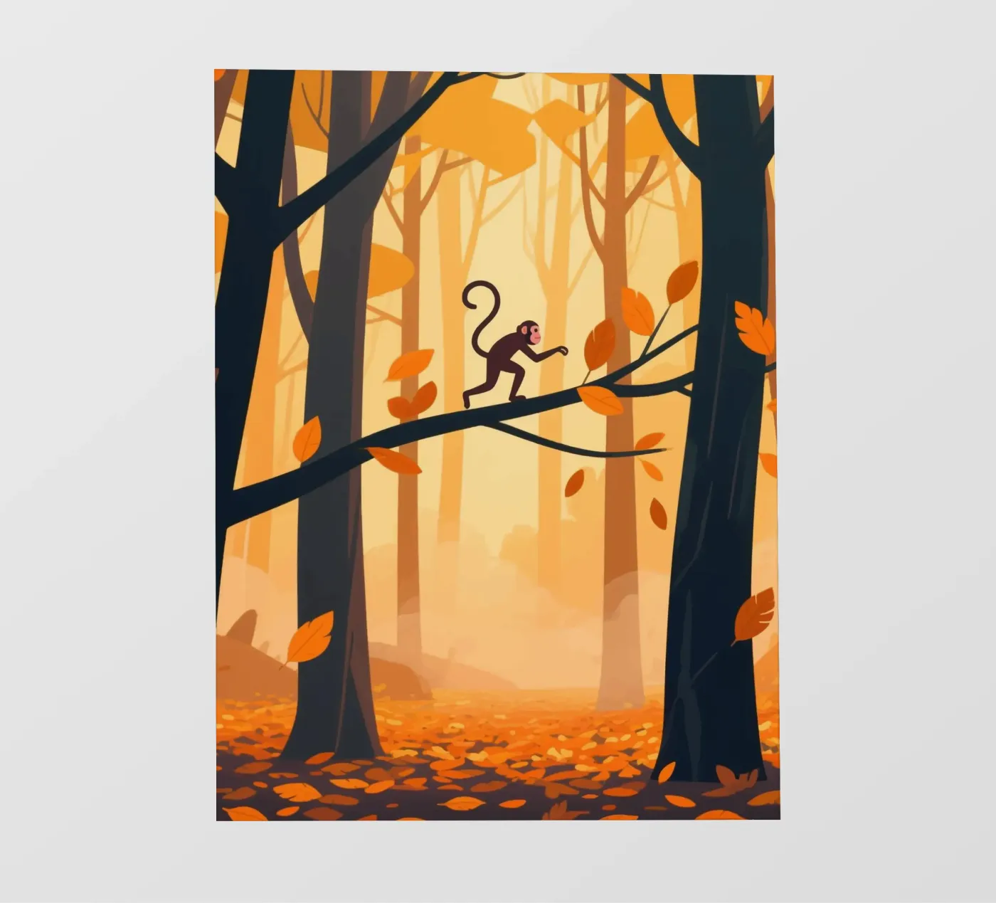 Monkey Forest papier peint photo de knowledge