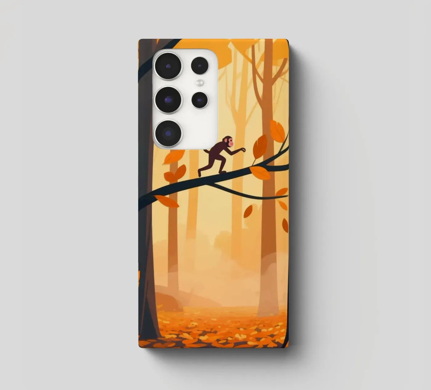 Foresta di scimmie cover samsung da knowledge