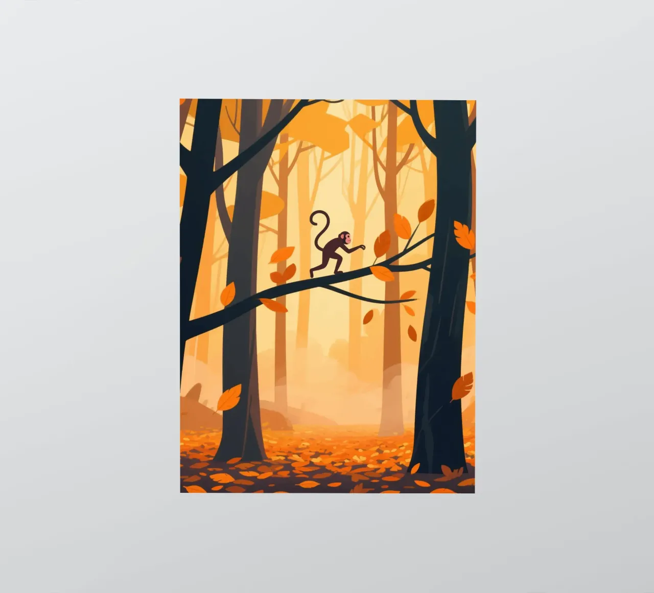 Monkey Forest sticker by knowledge