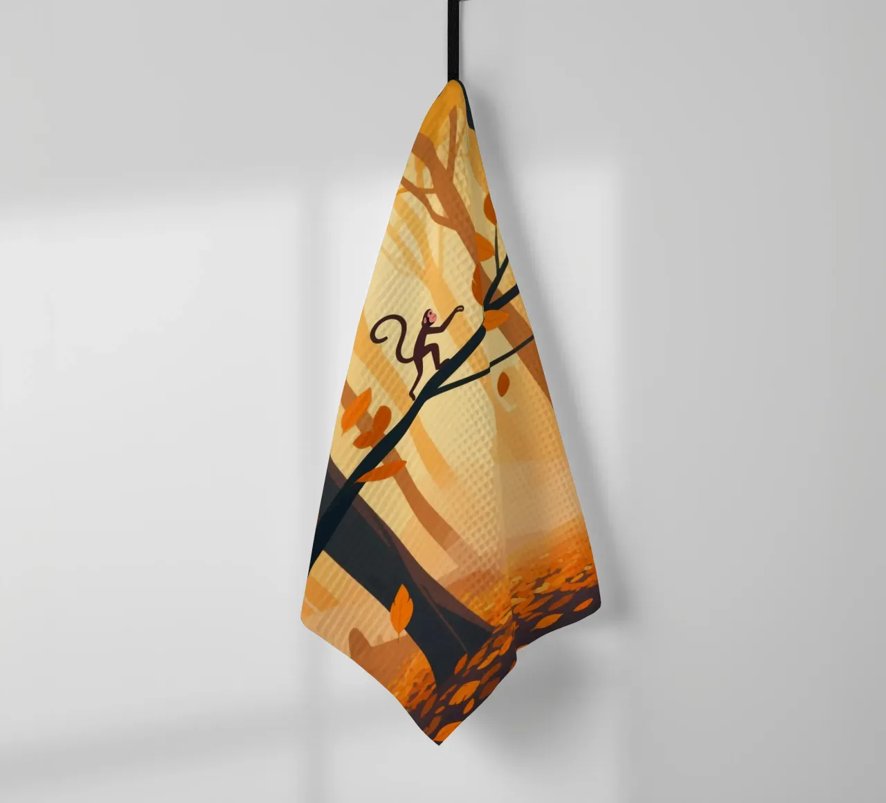 Foresta di scimmie canovaccio da cucina da knowledge