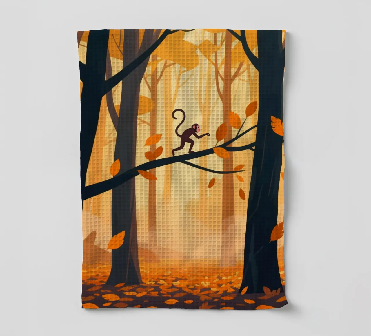 Foresta di scimmie canovaccio da cucina da knowledge