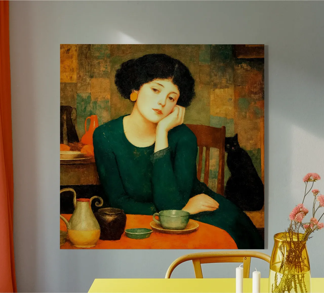 Sognare con un gatto plexiglass da Puschkinowa