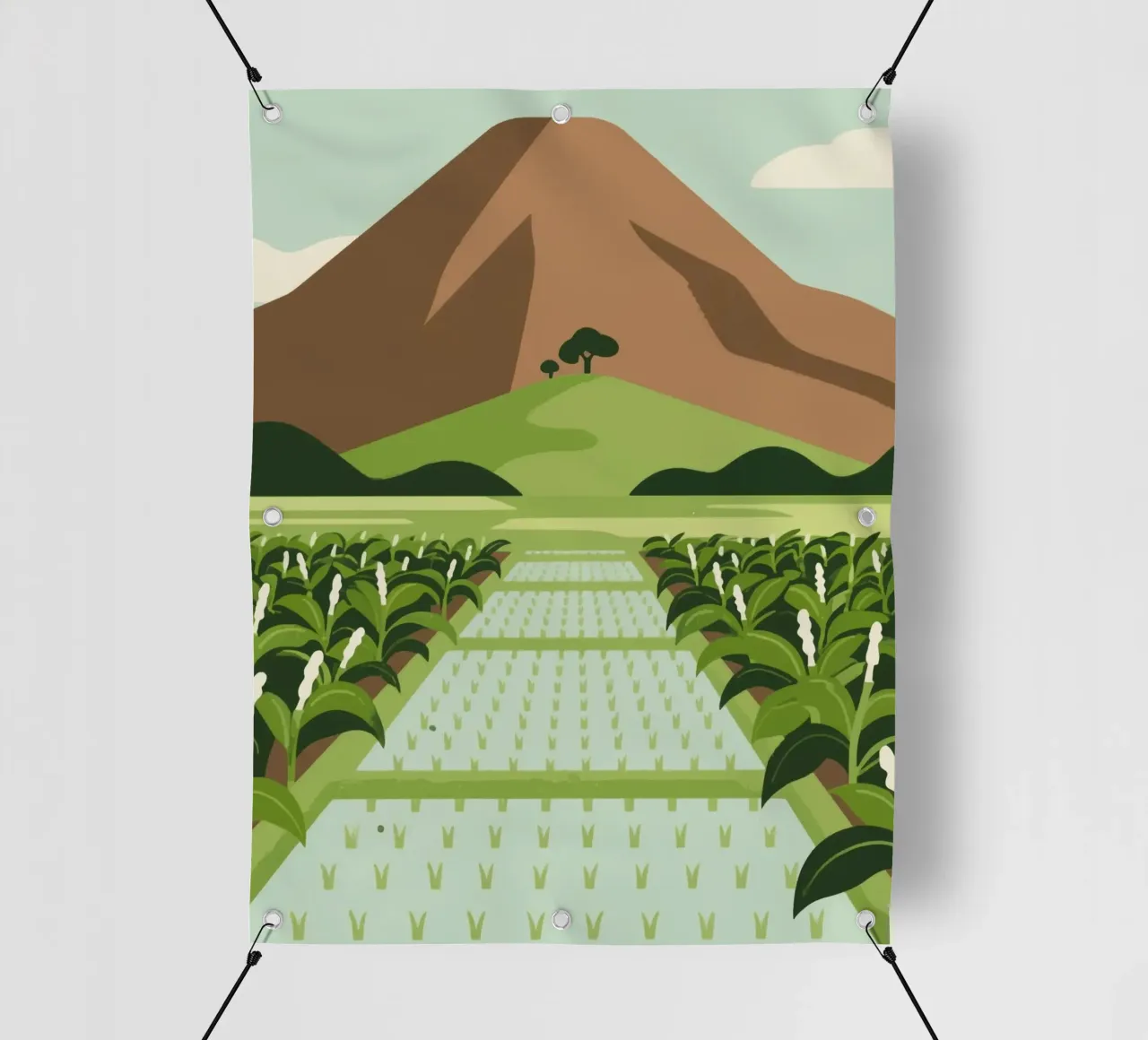 Paesaggio telo in pvc da knowledge