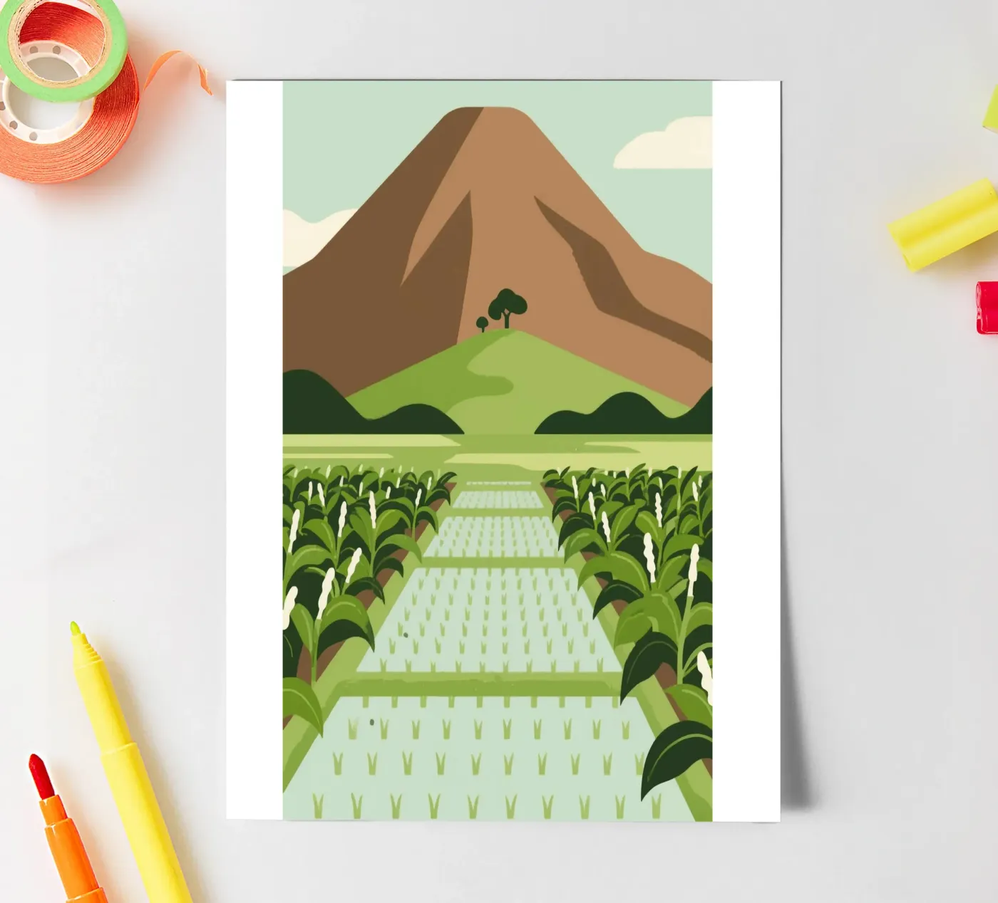 Landscape sticker sheet by knowledge