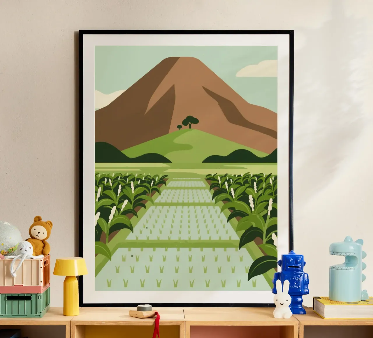 Landscape poster by knowledge