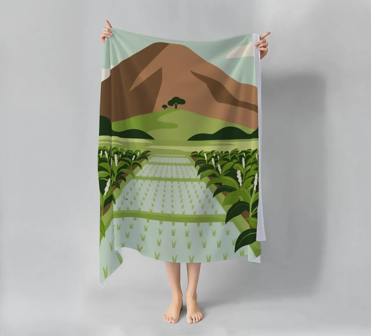 Paesaggio telo mare da knowledge