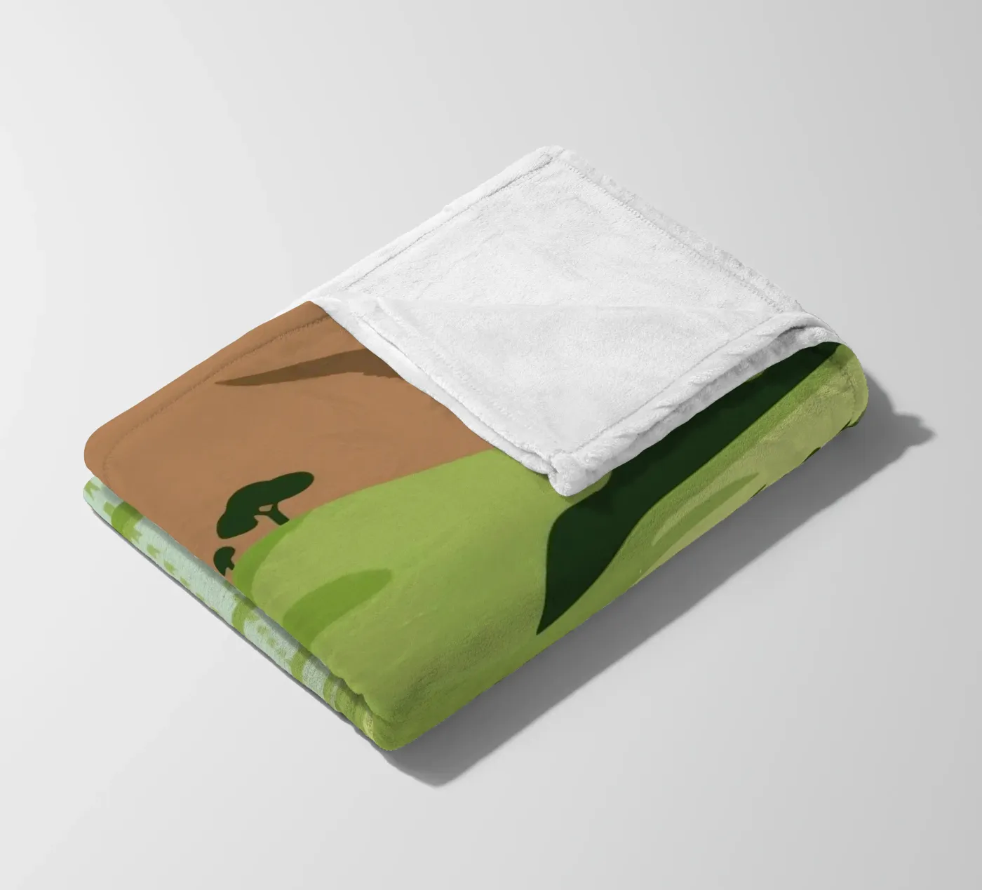 Landschap fleecedeken van knowledge