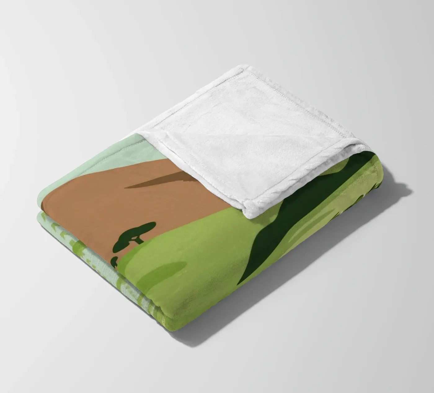 Landschaft Fleecedecke von knowledge