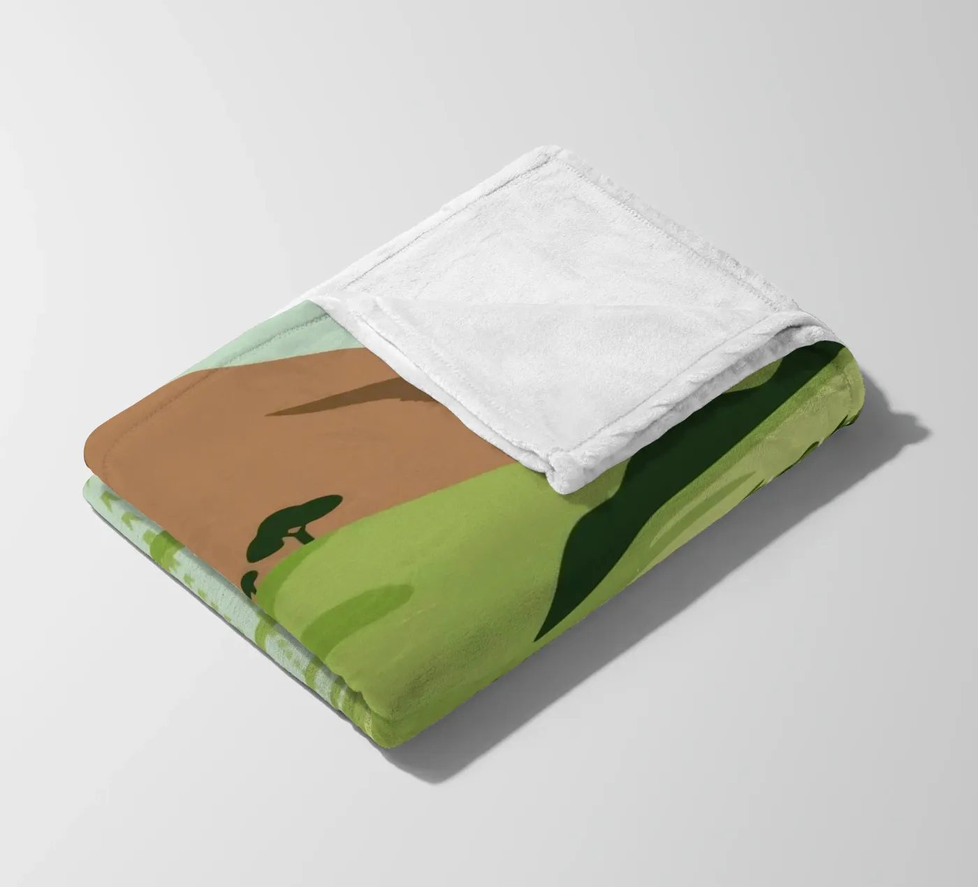 Landschap fleecedeken van knowledge