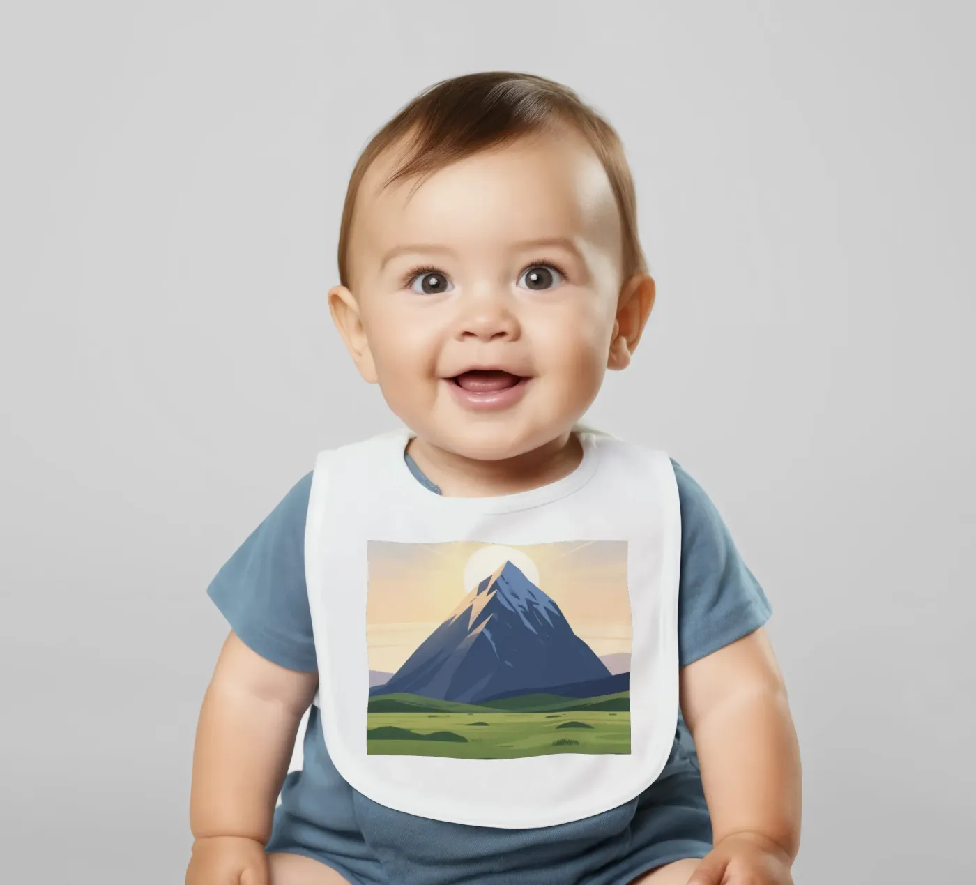 Top Summit baby bib by knowledge