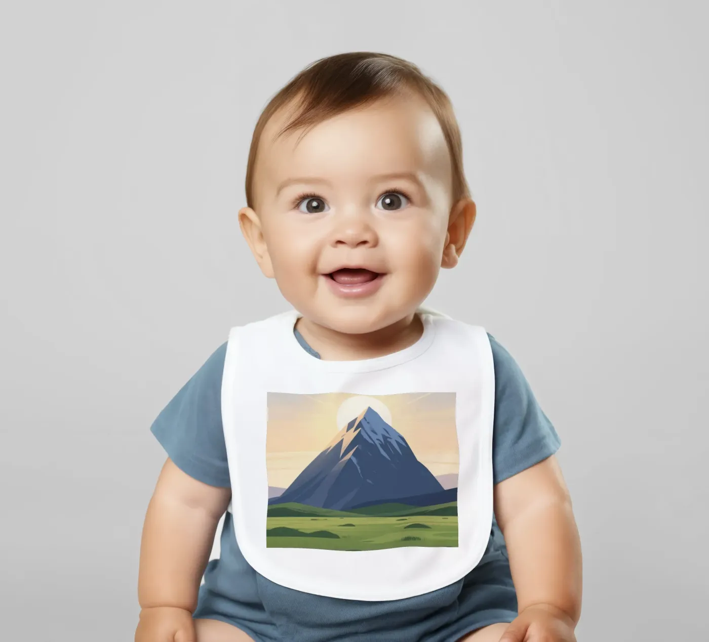 Top Summit baby bib by knowledge