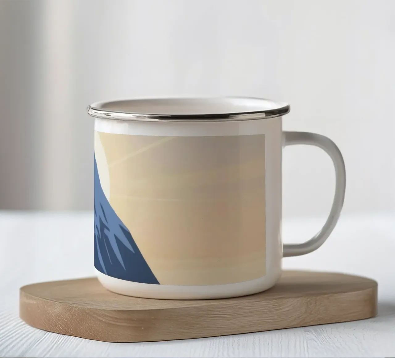 Vertice Top tazza in smalto da knowledge