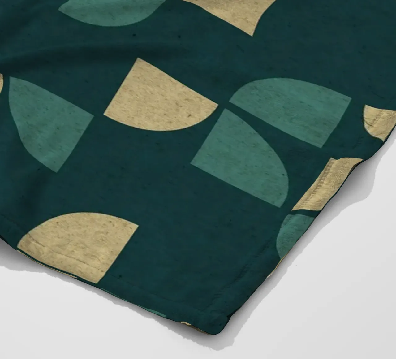 Geometric Pattern Fleecedecke von Kim Hubball Studio