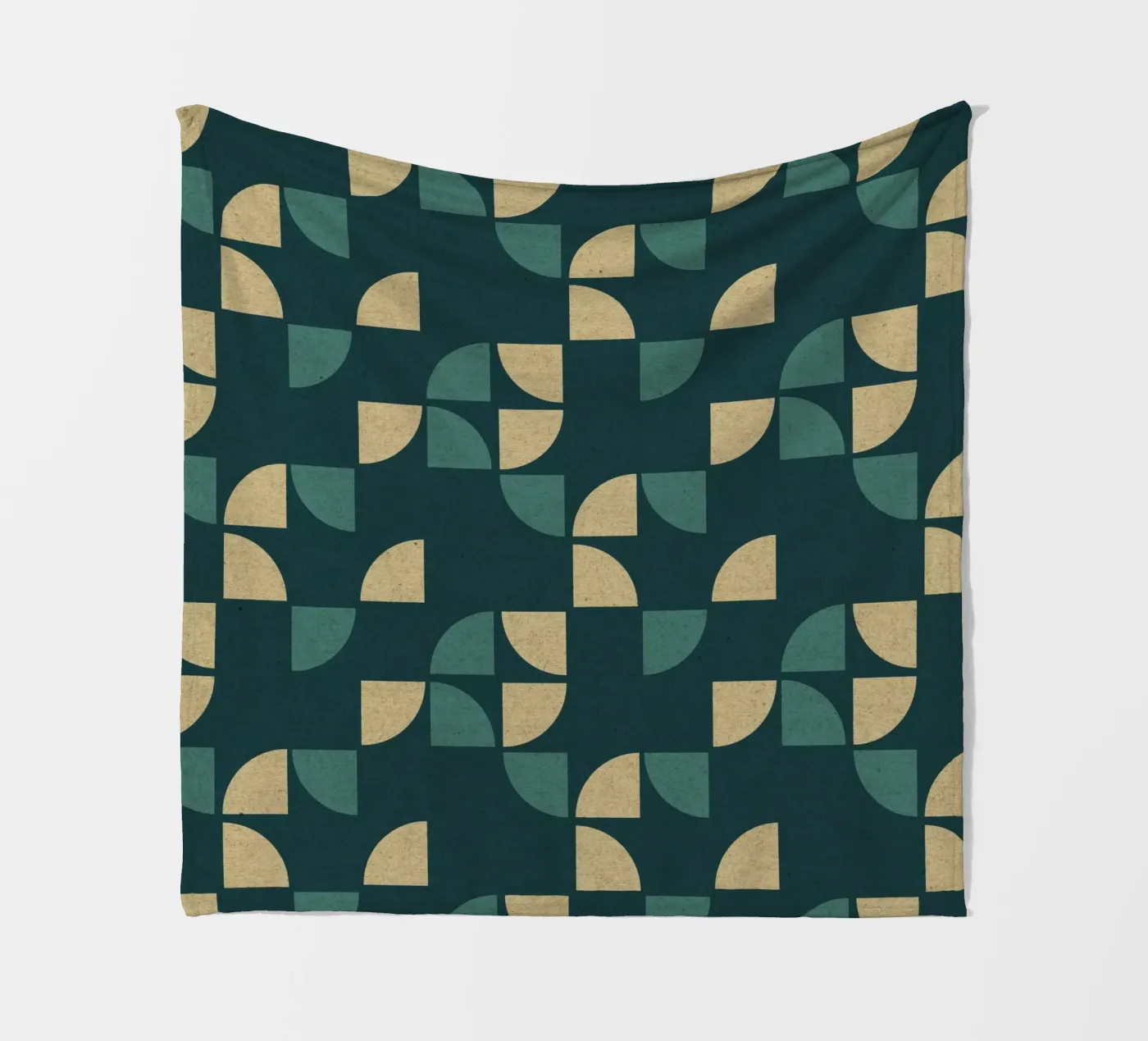 Geometrisches Muster Fleecedecke von Kim Hubball Studio