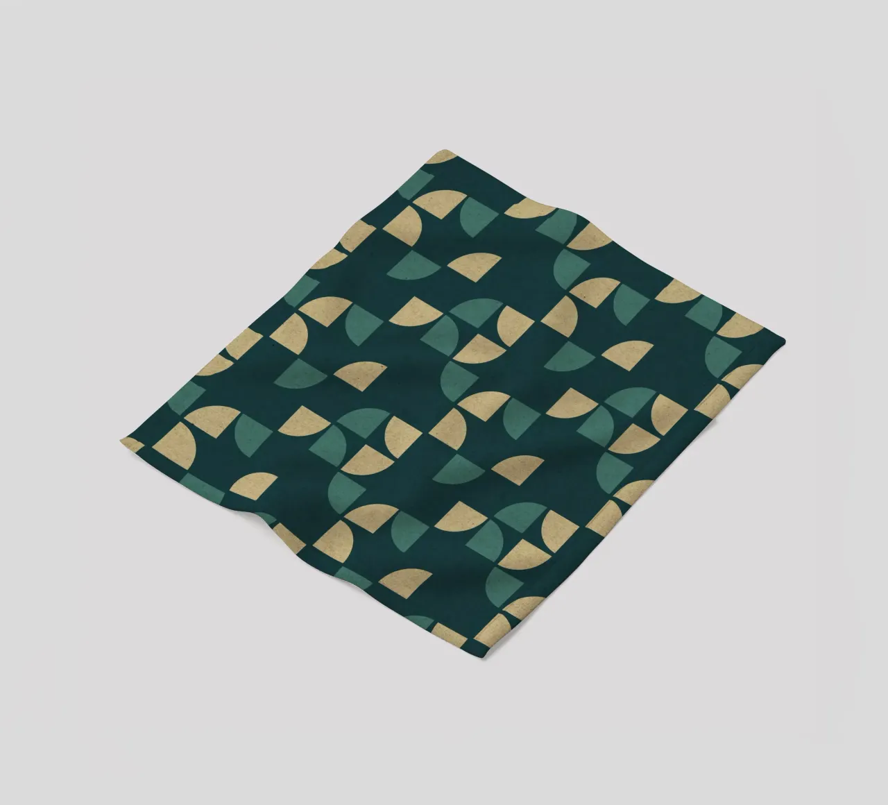 Geometric Pattern Fleecedecke von Kim Hubball Studio