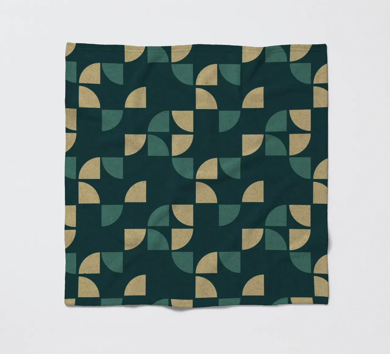 Geometric Pattern Fleecedecke von Kim Hubball Studio