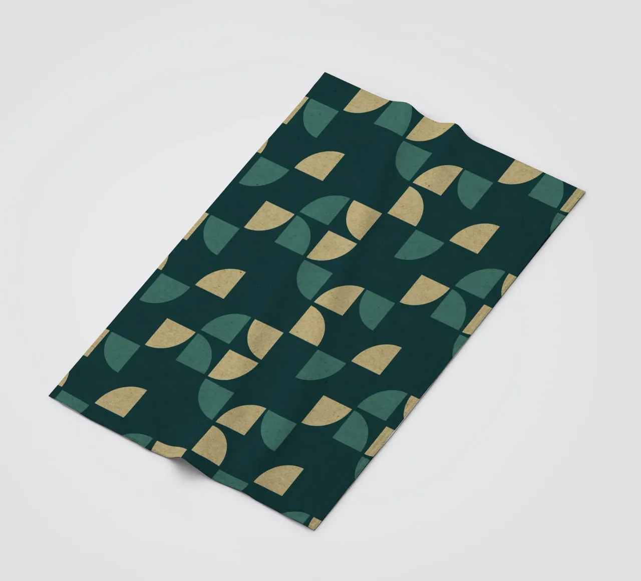 Geometric Pattern Fleecedecke von Kim Hubball Studio