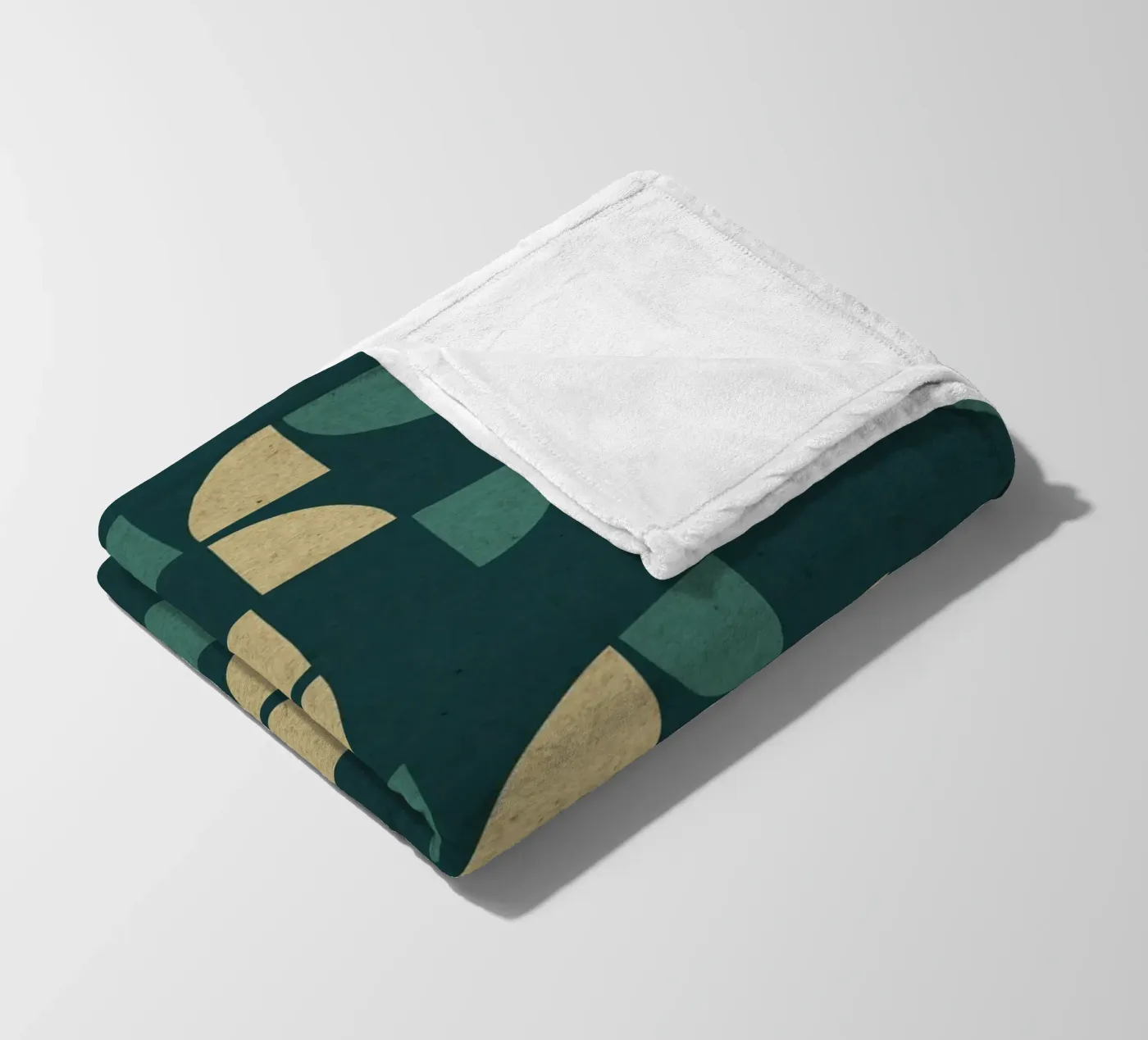 Geometrisches Muster Fleecedecke von Kim Hubball Studio