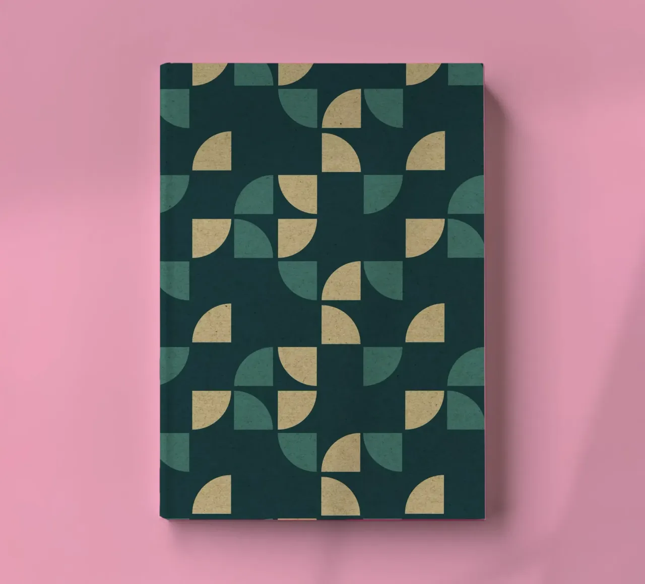 Geometric Pattern notebook by Kim Hubball Studio