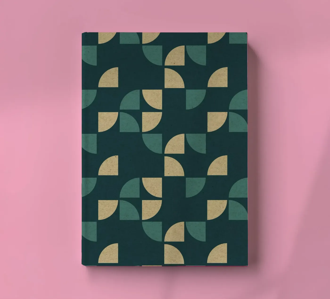 Geometric Pattern notebook by Kim Hubball Studio