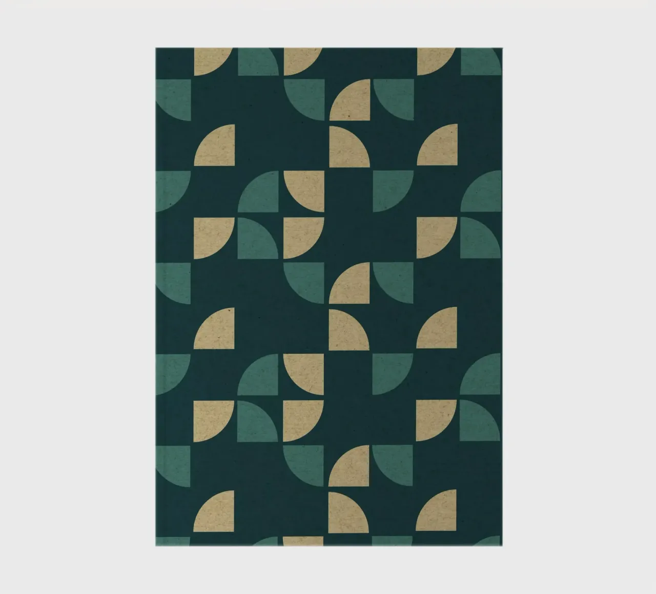 Geometric Pattern notebook by Kim Hubball Studio