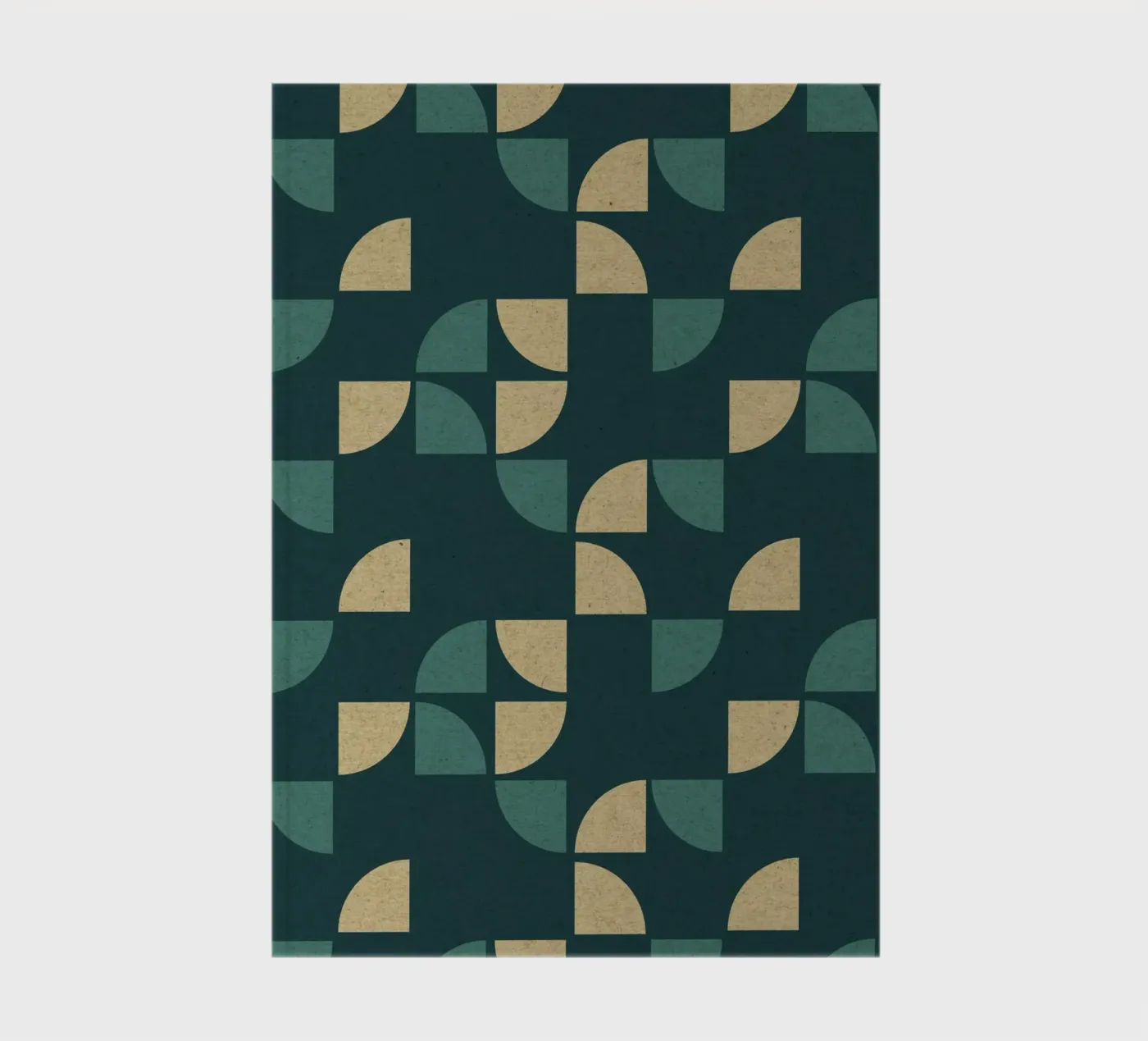 Geometric Pattern notebook by Kim Hubball Studio