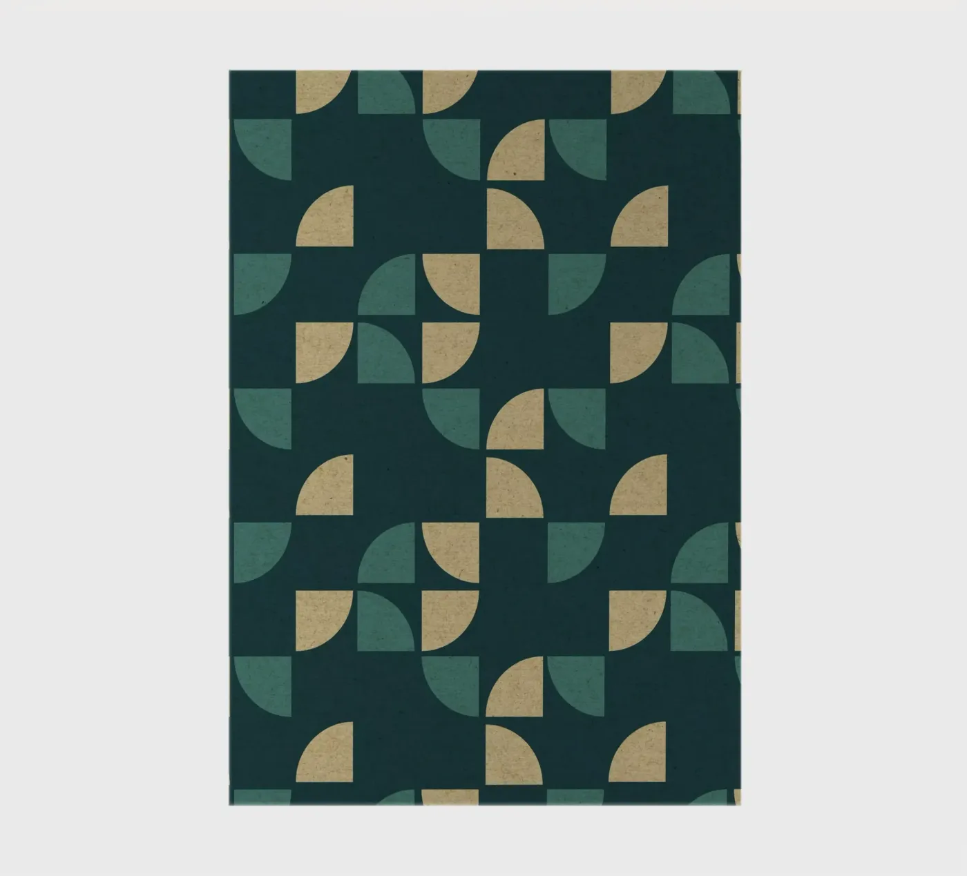 Geometric Pattern notebook by Kim Hubball Studio