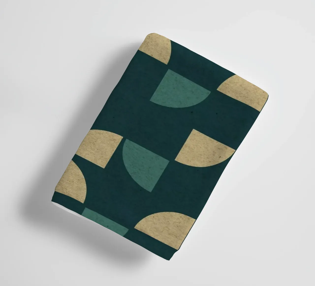 Geometric Pattern towel by Kim Hubball Studio
